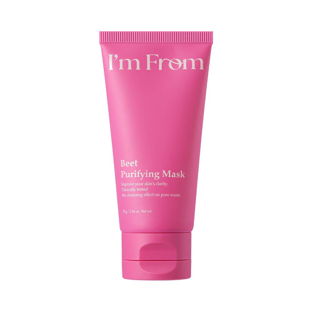 [I’m From] Beet Purifying Mask 70g – Enzyme Clay Pore Cleanser with Organic Beet, Deep Cleansing & Exfoliating Mask for Clear, Smooth Skin _ Made in KOREA